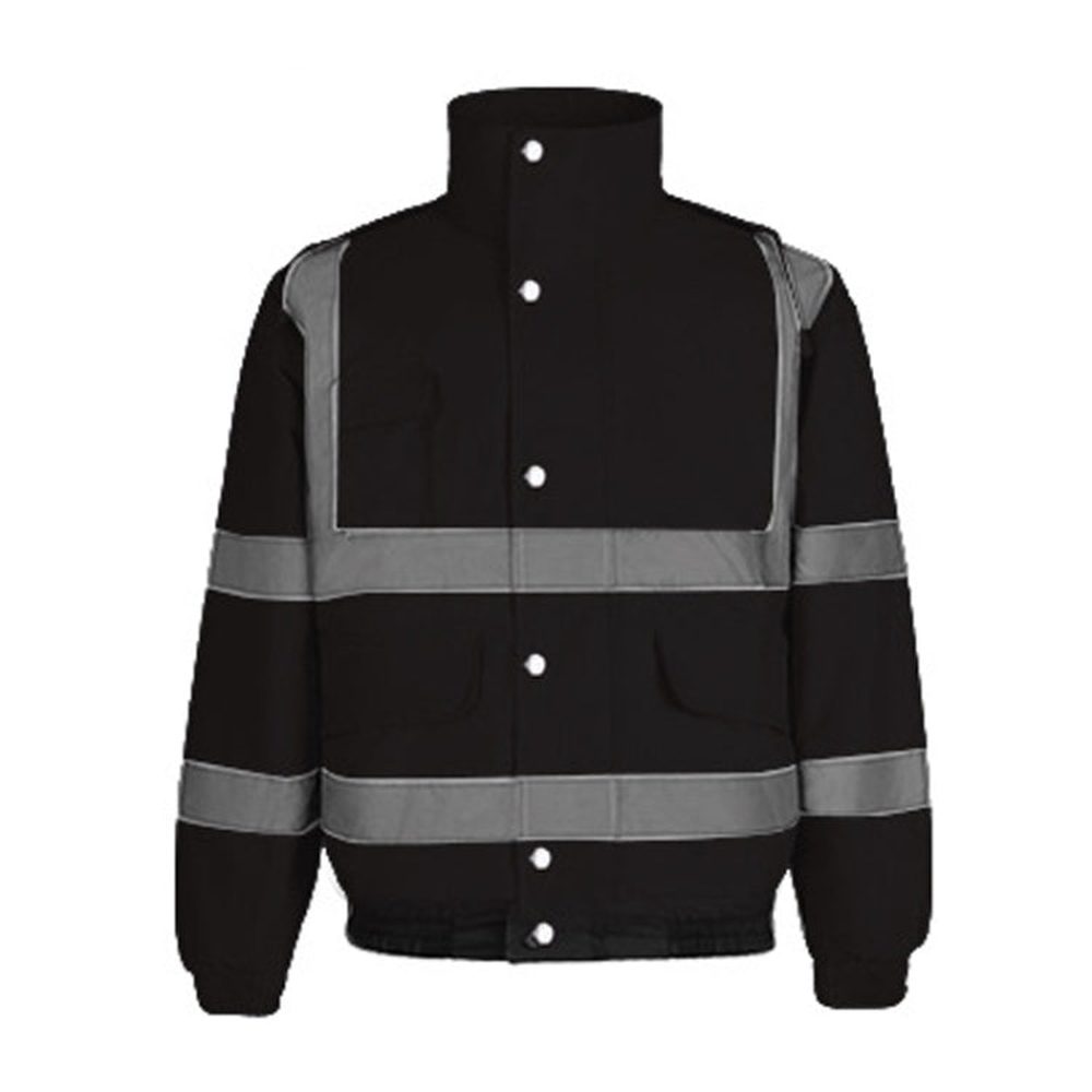 Winter Warm Waterproof Short Multi - pocket Reflective Cotton Jacket, S, M, L, XL, XXL - laboratorydeal