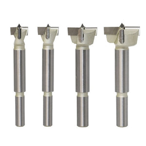 Woodworking Drill Bit Hole Opener Round Lengthened Wooden Door Drill, 15mm, 16mm, 18mm, 20mm, 22mm, 25mm, 28mm, 30mm, 32mm, 35mm, 38mm, 40mm, 45mm, 48mm, 50mm, 53mm, 55mm, 60mm - laboratorydeal