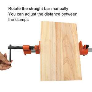 Woodworking Pipe Clamps Plumbing Fixing Clamps Horizontal Plywood with Clamps, Without Water Pipe, 4 Points, 6 Points - laboratorydeal