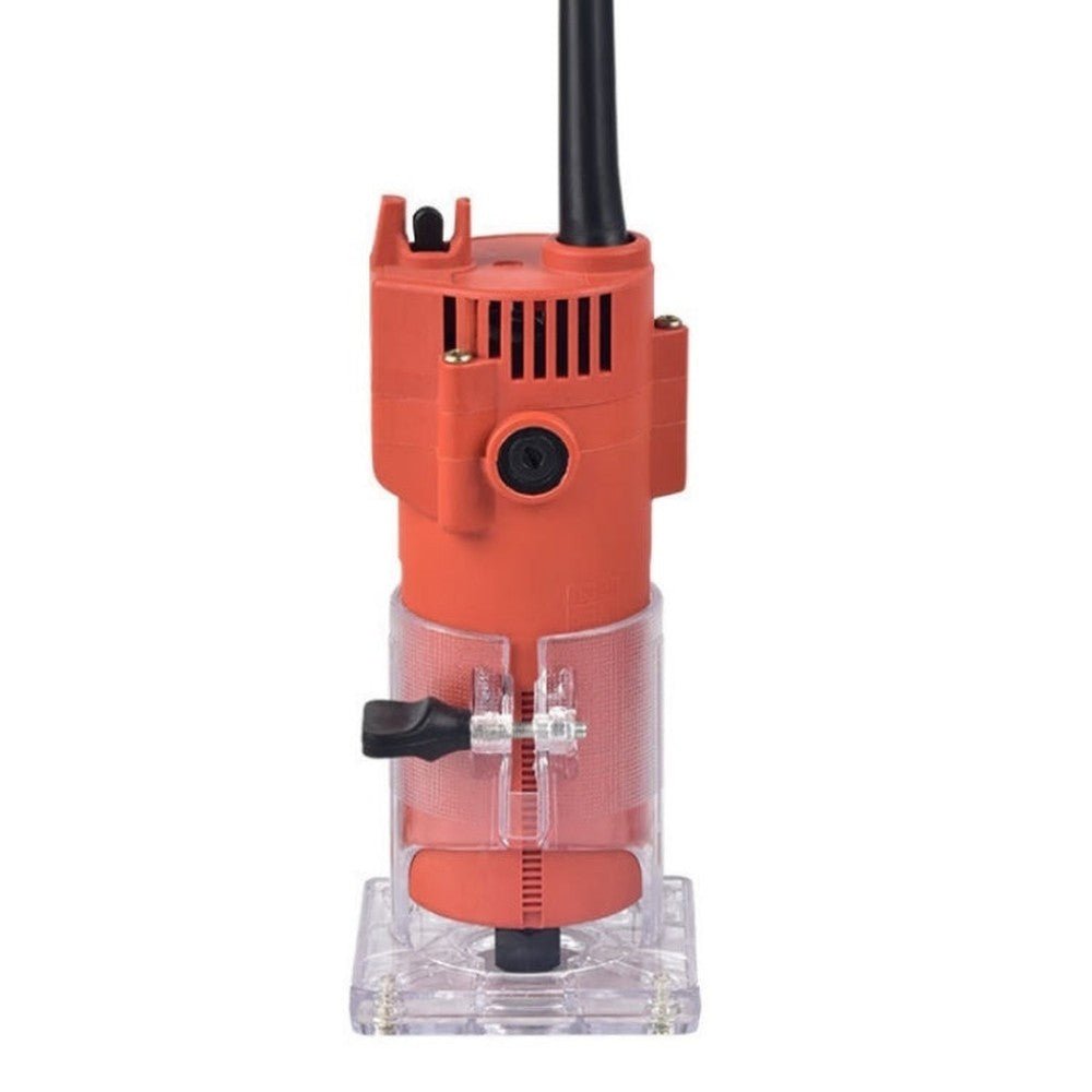 Woodworking Trimming Machine Multifunctional Electric Wood Milling Slotting Machine Engraving Tools EU Plug, 600W Plastic Body, 720W Aluminum Body - laboratorydeal