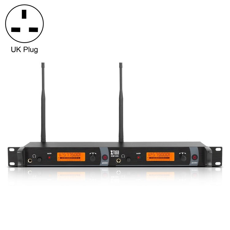 XTUGA IEM1200 Wireless Transmitter Stage Singer Ear Monitor System, Transmitter - laboratorydeal