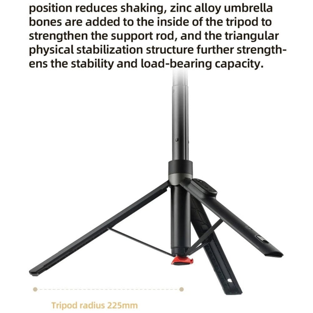 Xiaomi XMBJZPG01YM Zoom Floor Standing Bluetooth Stand Selfie Stick - laboratorydeal