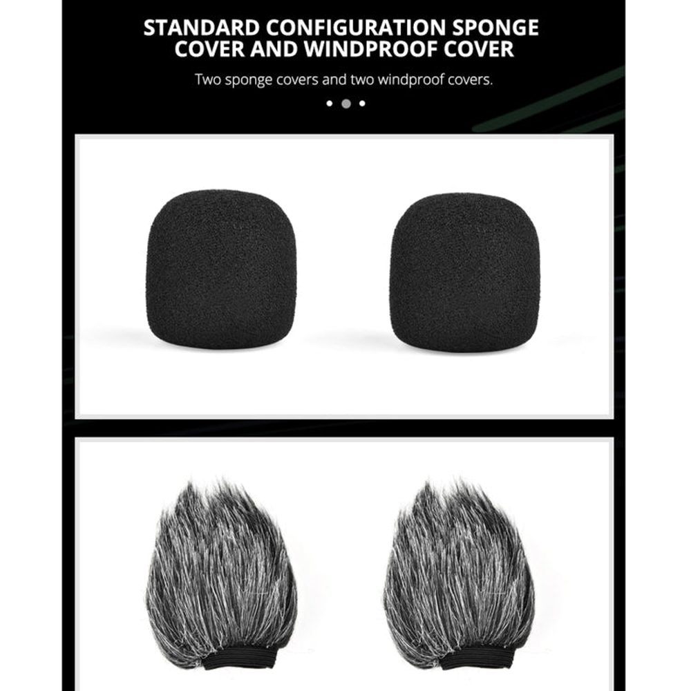 YELANGU MIC11 SLR Camera Mobile Phone Two - way Recording Microphone, MIC11 - laboratorydeal