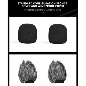 YELANGU MIC11 SLR Camera Mobile Phone Two - way Recording Microphone, MIC11 - laboratorydeal
