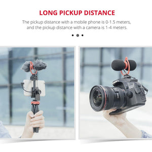 YELANGU MIC11 SLR Camera Mobile Phone Two - way Recording Microphone, MIC11 - laboratorydeal