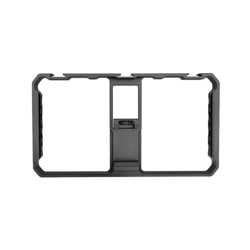 YELANGU PC06 YLG0909A Vlogging Live Broadcast Smartphone Metal Cage Video Rig Filmmaking Recording Handle Stabilizer Bracket for iPhone, Galaxy, Huawei, Xiaomi, HTC, LG, Google, and Other Smartphones, YLG0909A - laboratorydeal