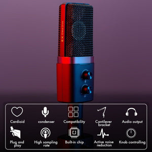 Yanmai X3 USB Recording Microphone Kit, X3 - laboratorydeal