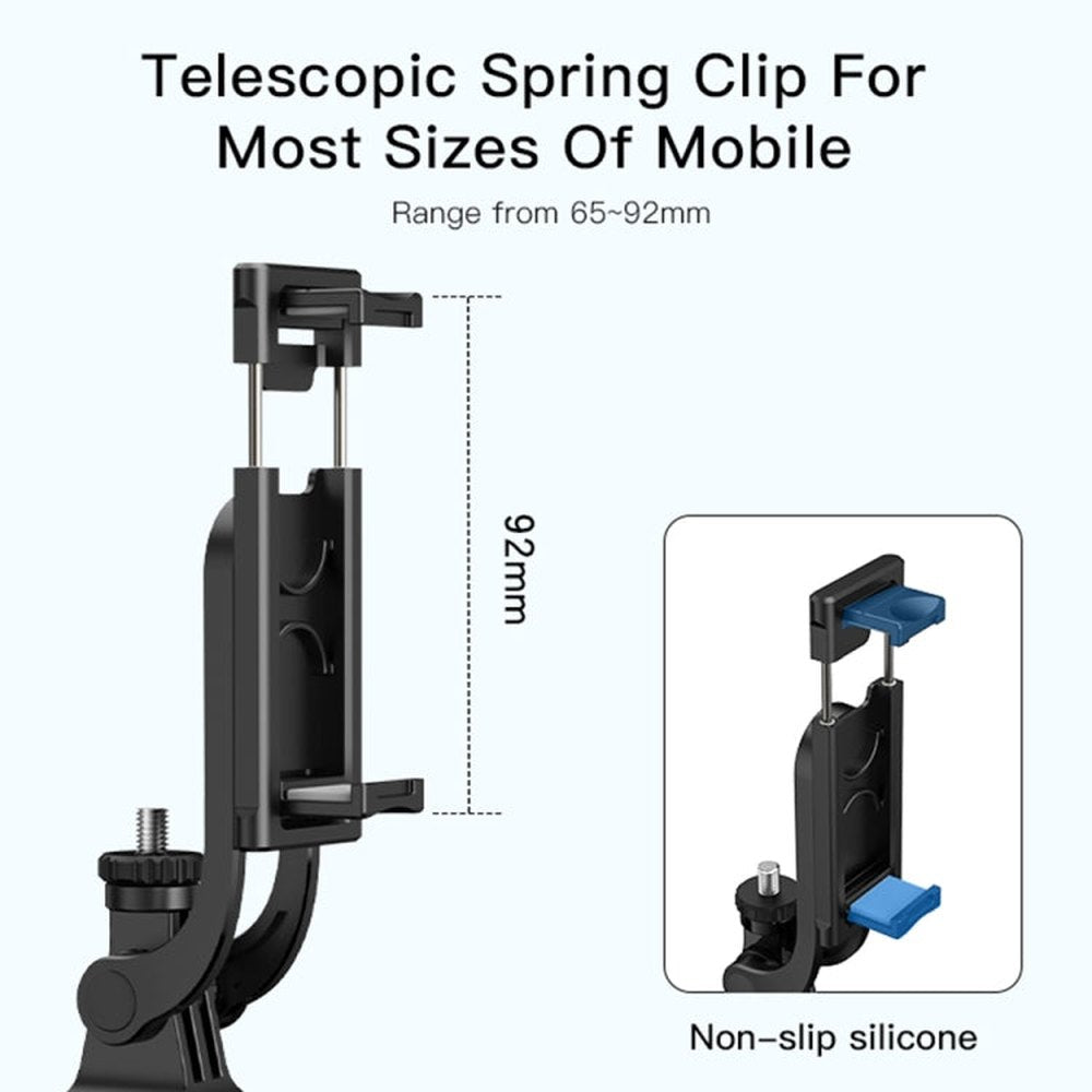Yesido SF13 Retractable Extended Bluetooth Tripod Phone Live Streaming Selfie Stand, SF13 - laboratorydeal
