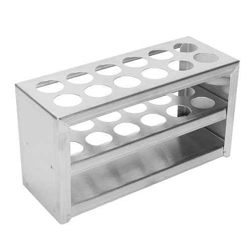 Test Tube Stand 18 mm x 12 Holes Stainless Steel