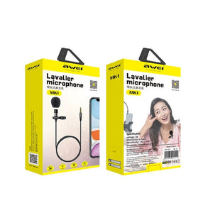 awei MK1 Lavalier Microphone - laboratorydeal