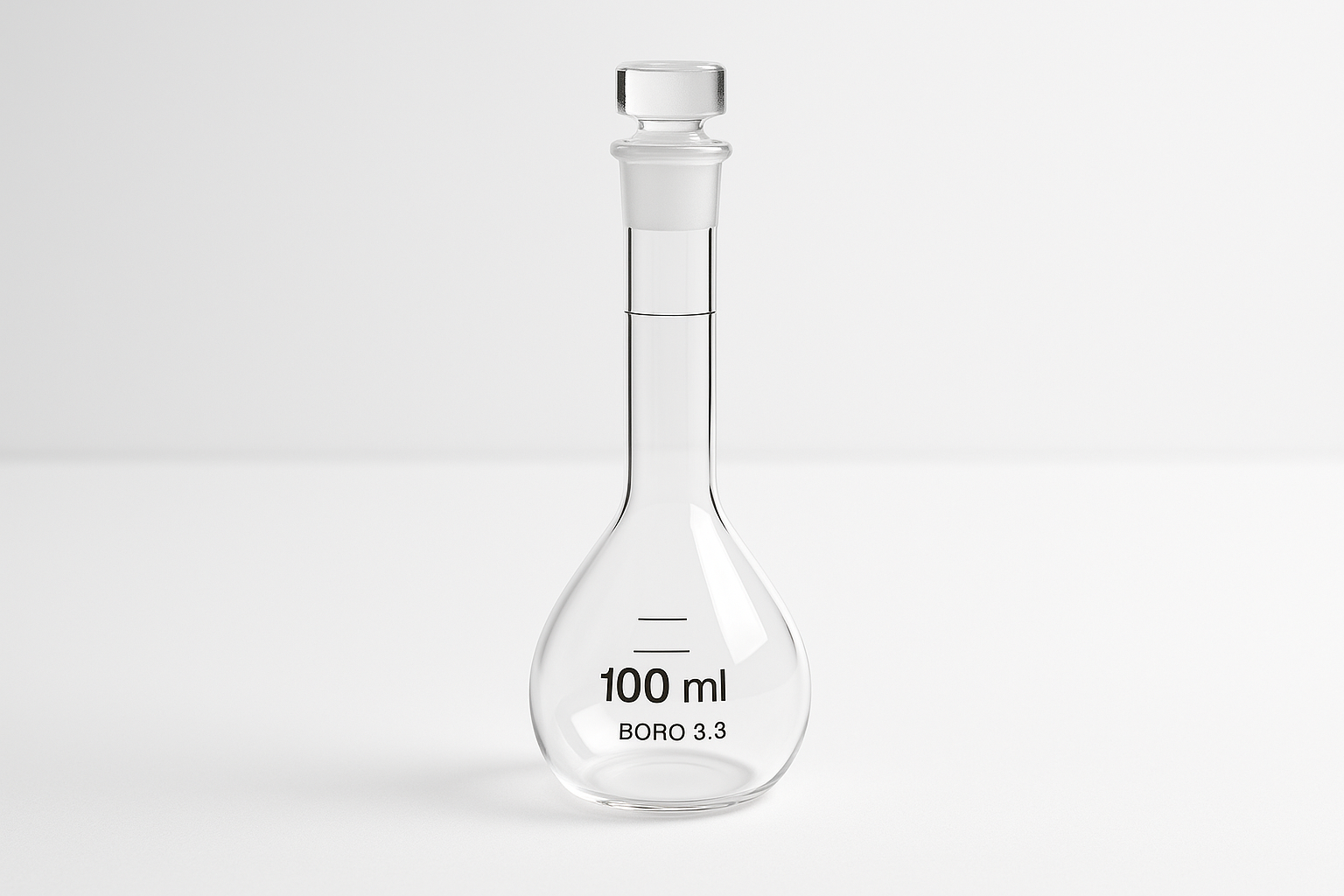 Borosilicate Volumetric Flask 100ml
