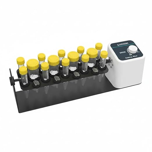 Tube Roller Mixer for Laboratory Roller Lab Tube Roller Variable Speed Sample Mixer for Blood, Cell Culture & Reagents Smooth Continuous Mixing