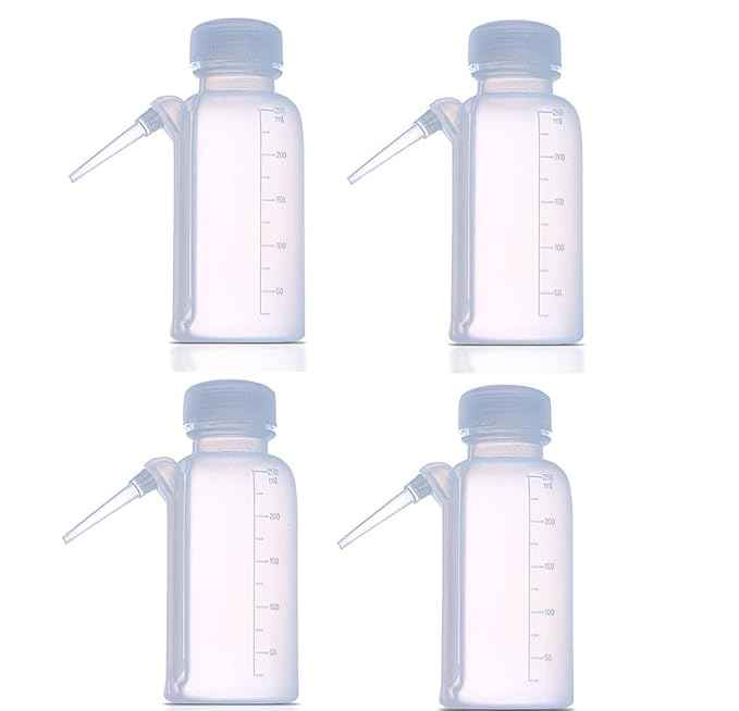 Wash Bottle, New Type, LDPE, 500 mL Pack of 4
