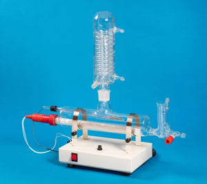 Glass Water Distillation Unit 2.5 Liter with Cutoff Device