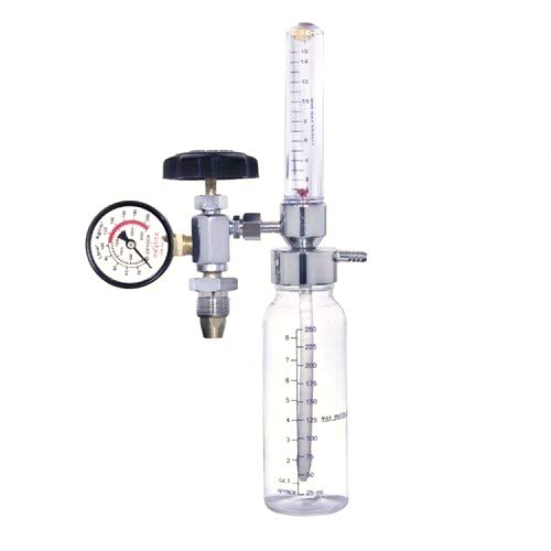 Oxygen Flowmeter with Humidifier Bottle