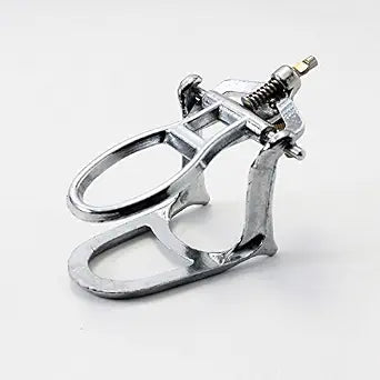 Dental Lab Articulator Chrome Plated Adjustable Low Arch for Denture and Partial