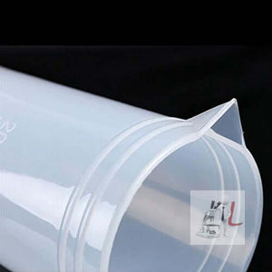 250mL Clear Plastic Liquid Lab Measuring Tool Graduated Cylinder (Pack of 2) - Laboratorydeal