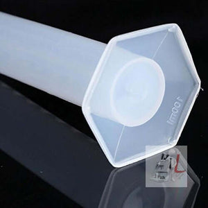 250mL Clear Plastic Liquid Lab Measuring Tool Graduated Cylinder (Pack of 2) - Laboratorydeal