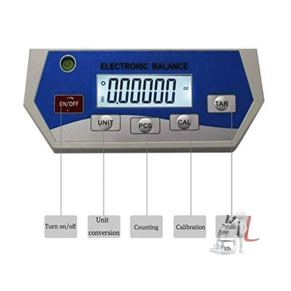 300x0.001g 1mg digital analytical balance precision scale for laboratories supplier in jammu and Kashmir - Laboratorydeal