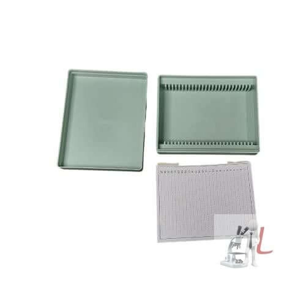 AANIJ® Microscope Slide Box For 25 Slides (Pack of 1) - Laboratorydeal