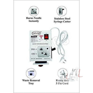 AKH69 Electrical Needle Syringe Destroyer/Needle Destroyer for hospital and laboratory - Laboratorydeal