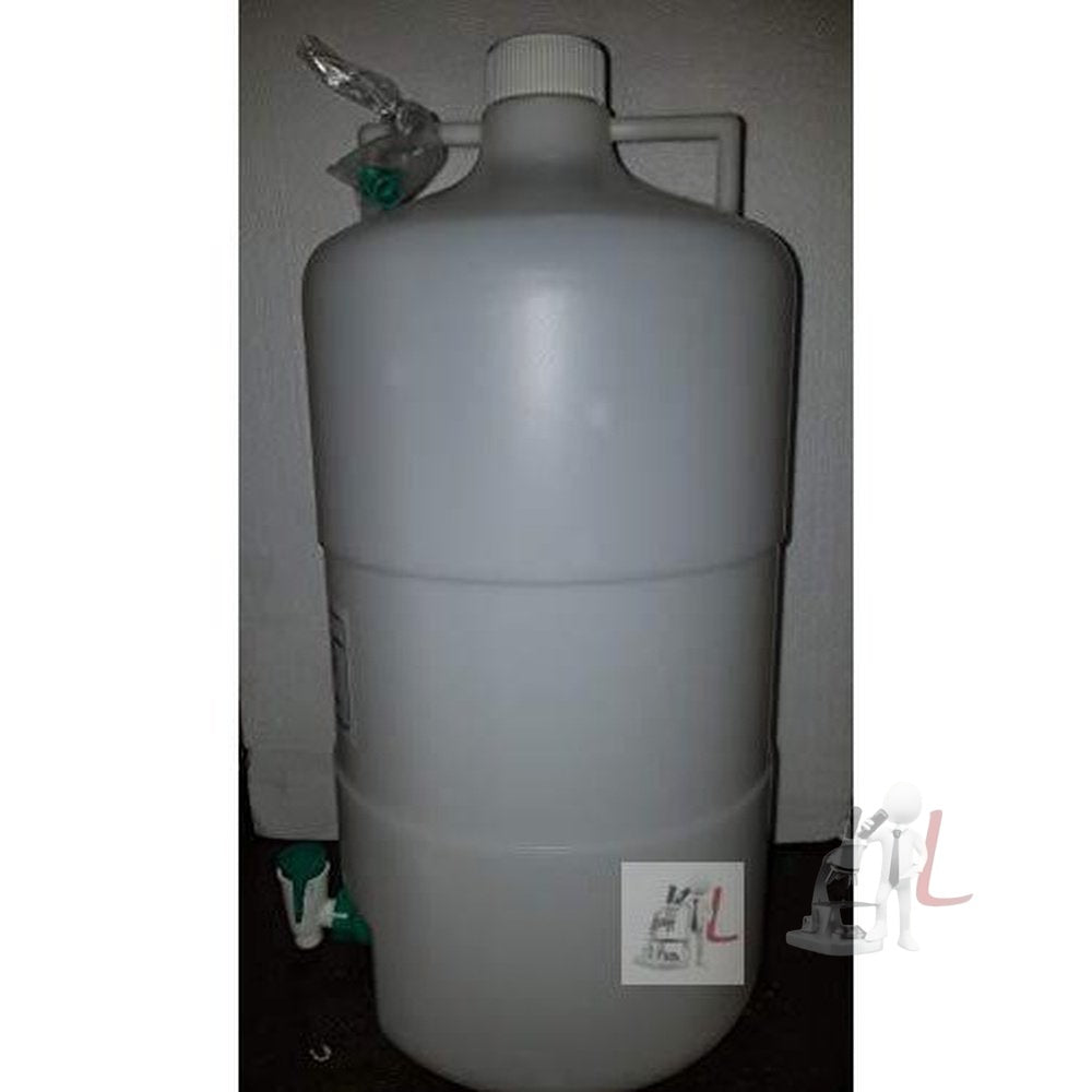 Aspirator Bottle 10 Liters (Polypropylene) - Laboratorydeal
