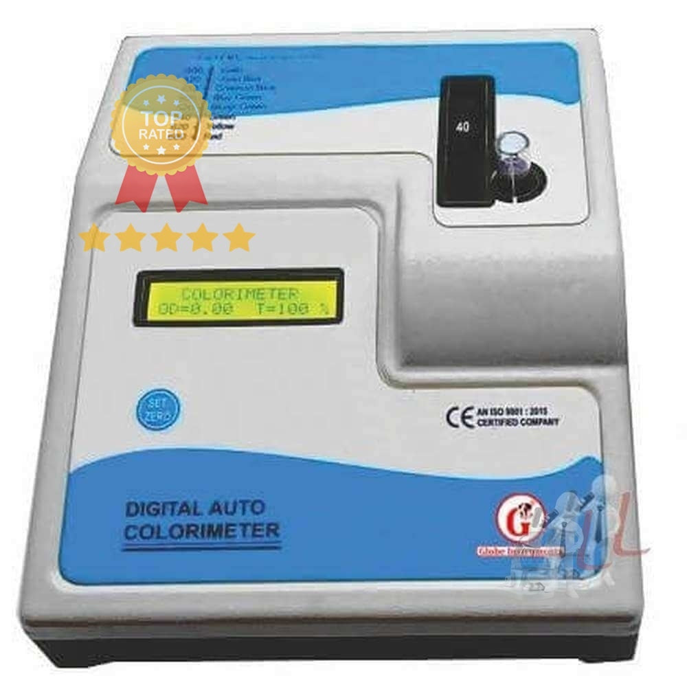 Auto Zero Photo Colorimeter (LCD Display) - Laboratorydeal