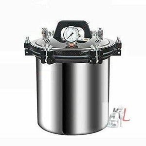 Autoclave machine 24L Portable Stainless Steel High Pressure Steam Sterilizer 220V - Laboratorydeal