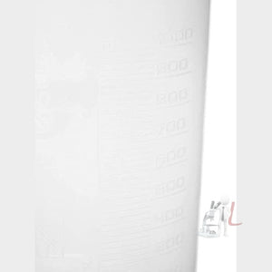 Beaker 1000ml Pack of 6 Polypropylene - Laboratorydeal