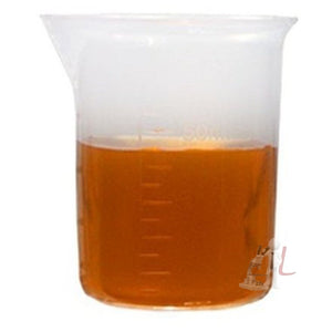 Beaker 50ml Plastic (Graduated Premium Polypropylene) - Laboratorydeal