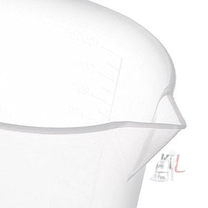 Beaker 1000ml Pack of 6 Polypropylene - Laboratorydeal