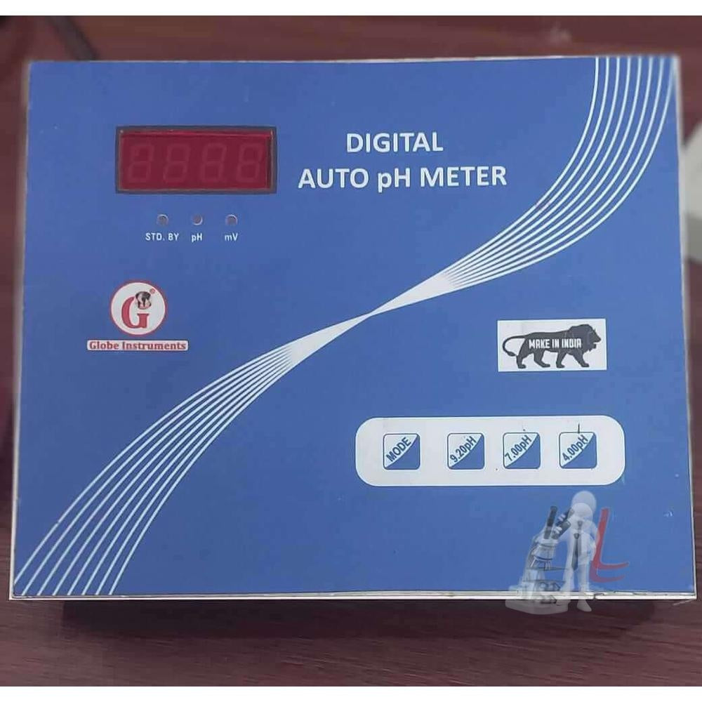Benchtop pH meter 3 point Calibration Globe-3 - Laboratorydeal