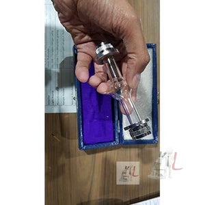 Borosilicate Glass Polarimeter 100mm Tube Sample Cell with Secured Wooden Box - Laboratorydeal