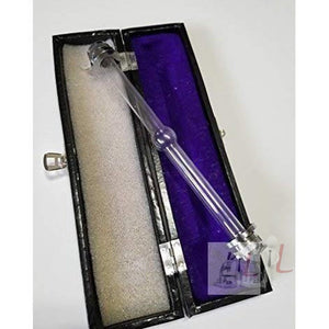 Borosilicate Glass Polarimeter 200mm Tube 20mL Sample Cell with Secured Box - Laboratorydeal