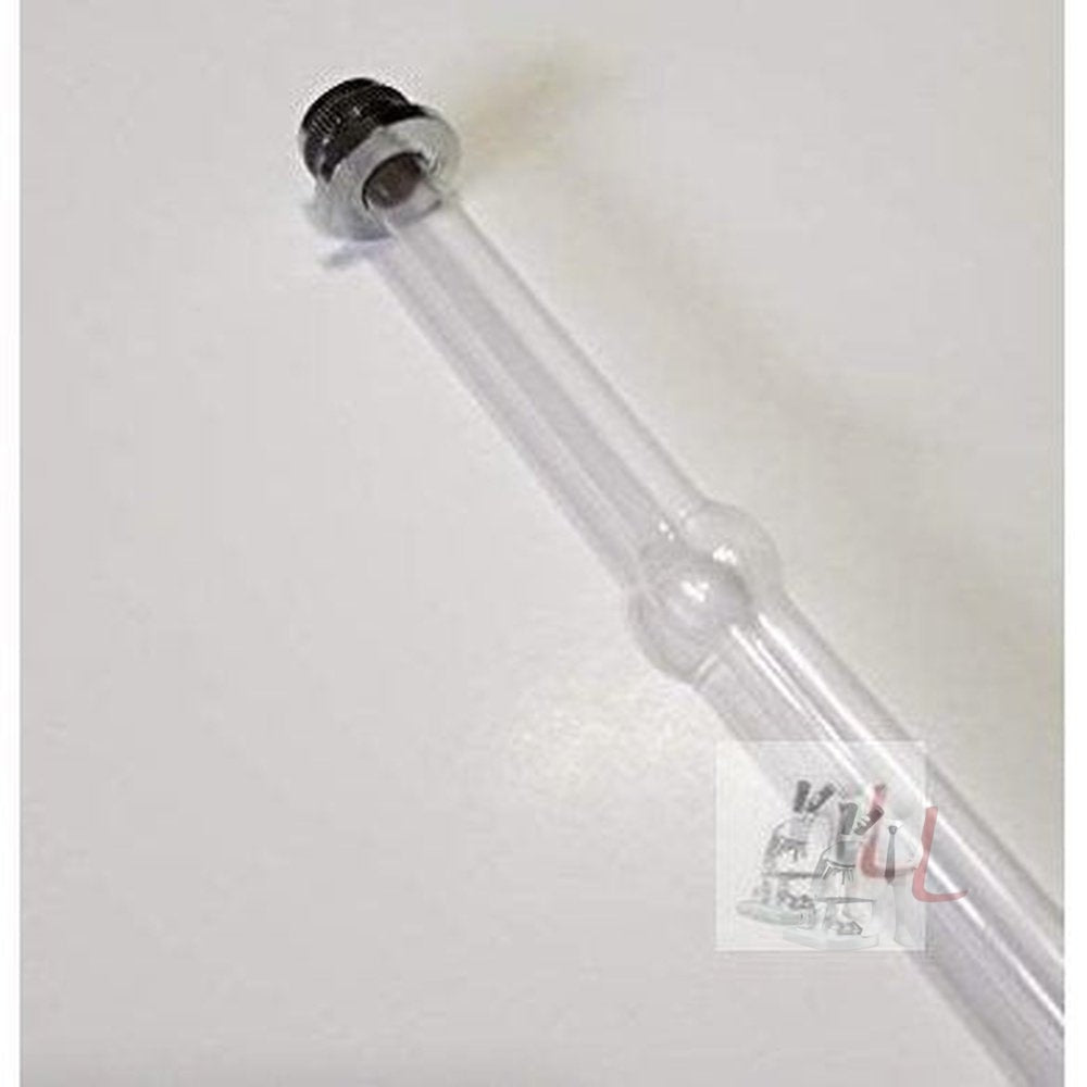 Borosilicate Glass Polarimeter 200mm Tube 20mL Sample Cell with Secured Box - Laboratorydeal