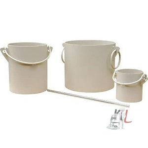 Bulk Density Cylindrical Metal Measures Set-