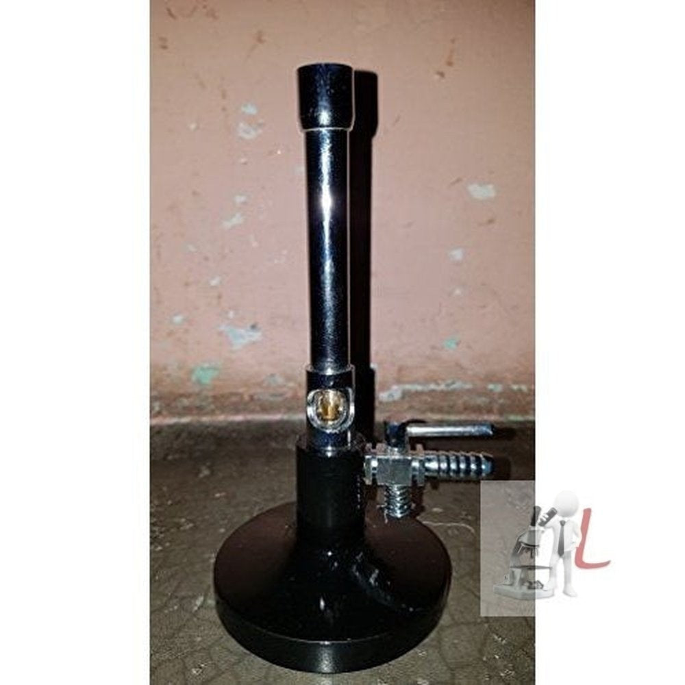 Bunsen Burner Double walled Brass pipe with Spare jet - Laboratorydeal