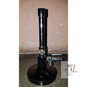 Bunsen Burner Double walled Brass pipe with Spare jet - Laboratorydeal