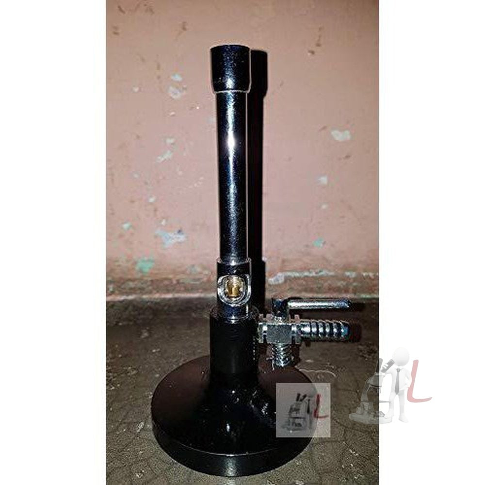 Bunsen Burner Double walled Brass pipe with Spare jet - Laboratorydeal