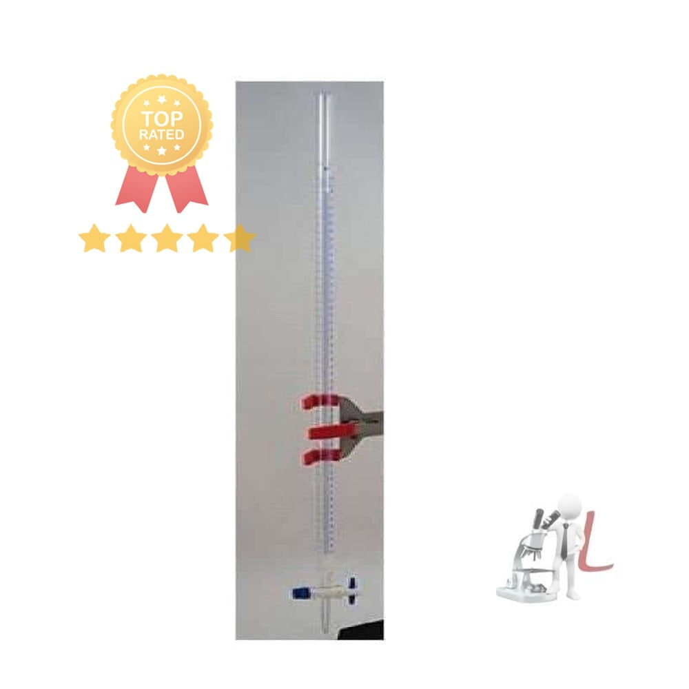 Burette Borosilicate 10ml / 25ml / 50ml 100ml - Laboratorydeal