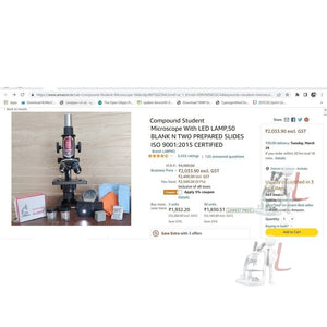 Compound Microscope For Student - Laboratorydeal