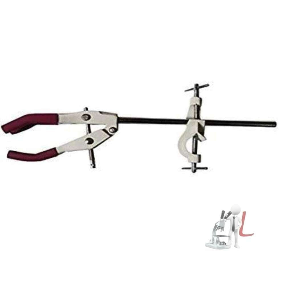 Condenser Clamp Three Finger Rubber Coated With Boss Head, Cm - Laboratorydeal