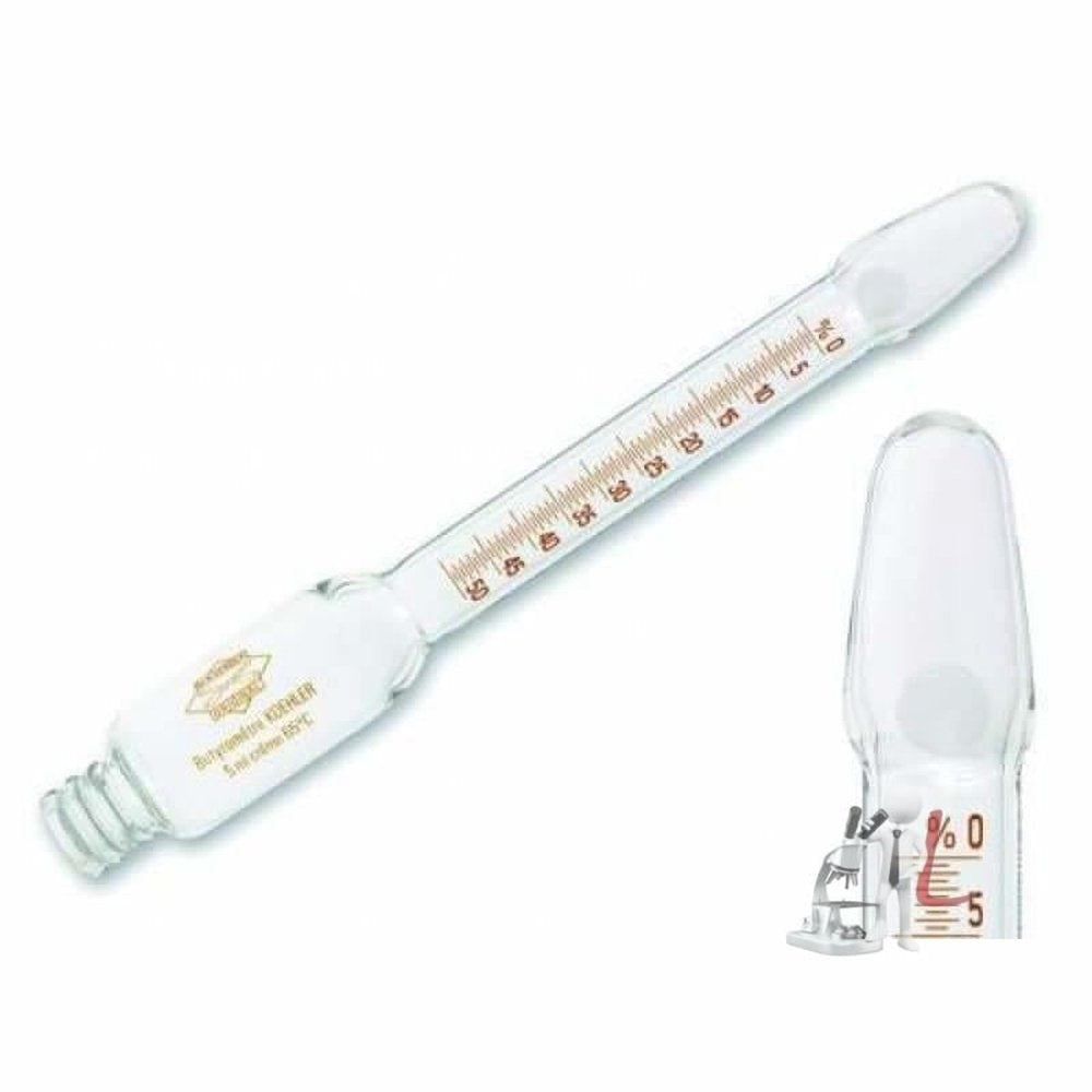 Cream butyrometer pack of 10 - Laboratorydeal