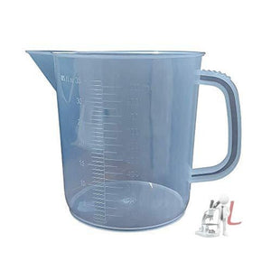 Daffodil's Plastic Measuring Jug (1000 ml/1 L, Transparent) - Laboratorydeal