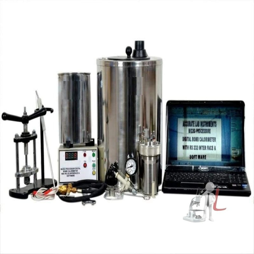 Digital Bomb Calorimeter - Laboratorydeal