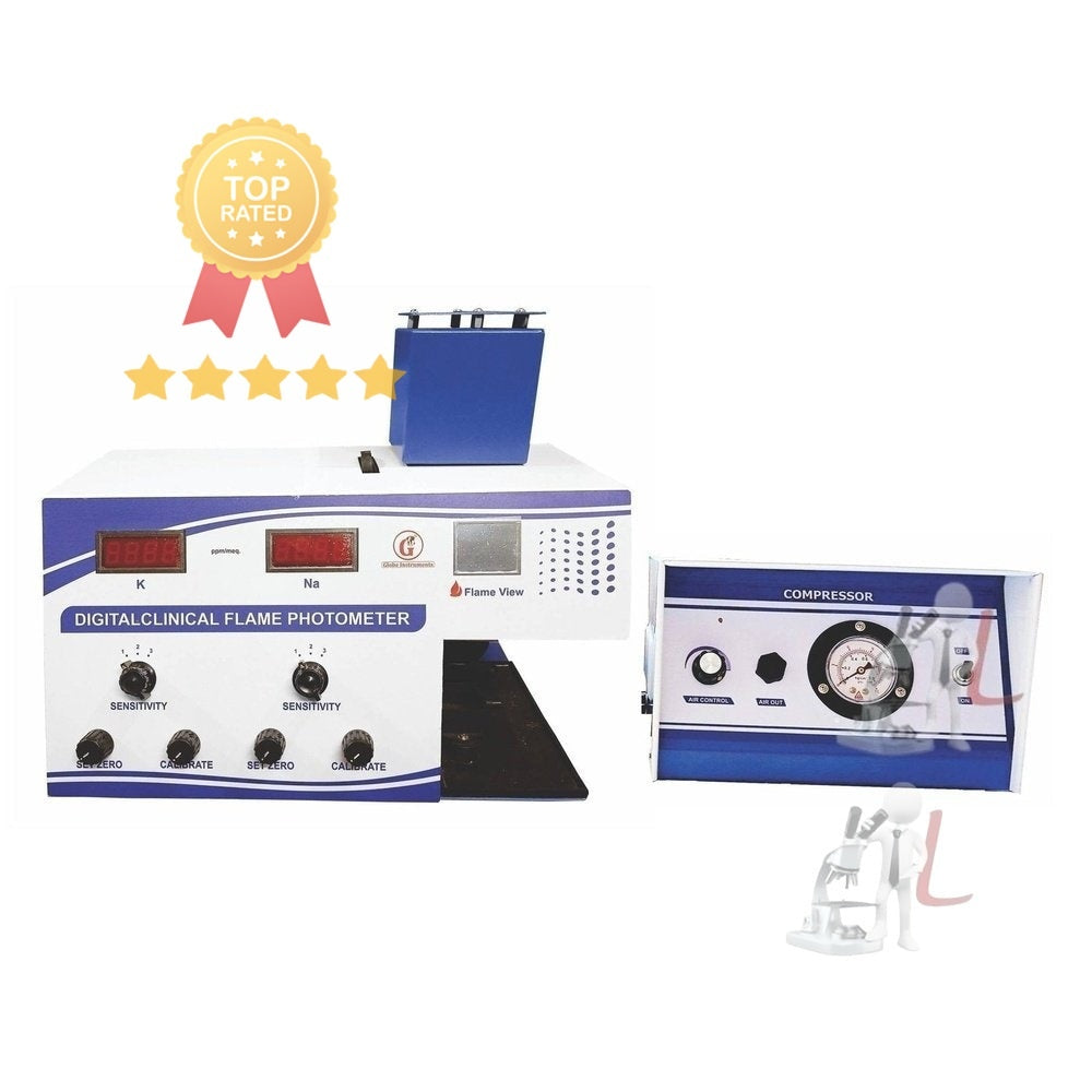 Digital Flame Photometer (Double Display) - Laboratorydeal