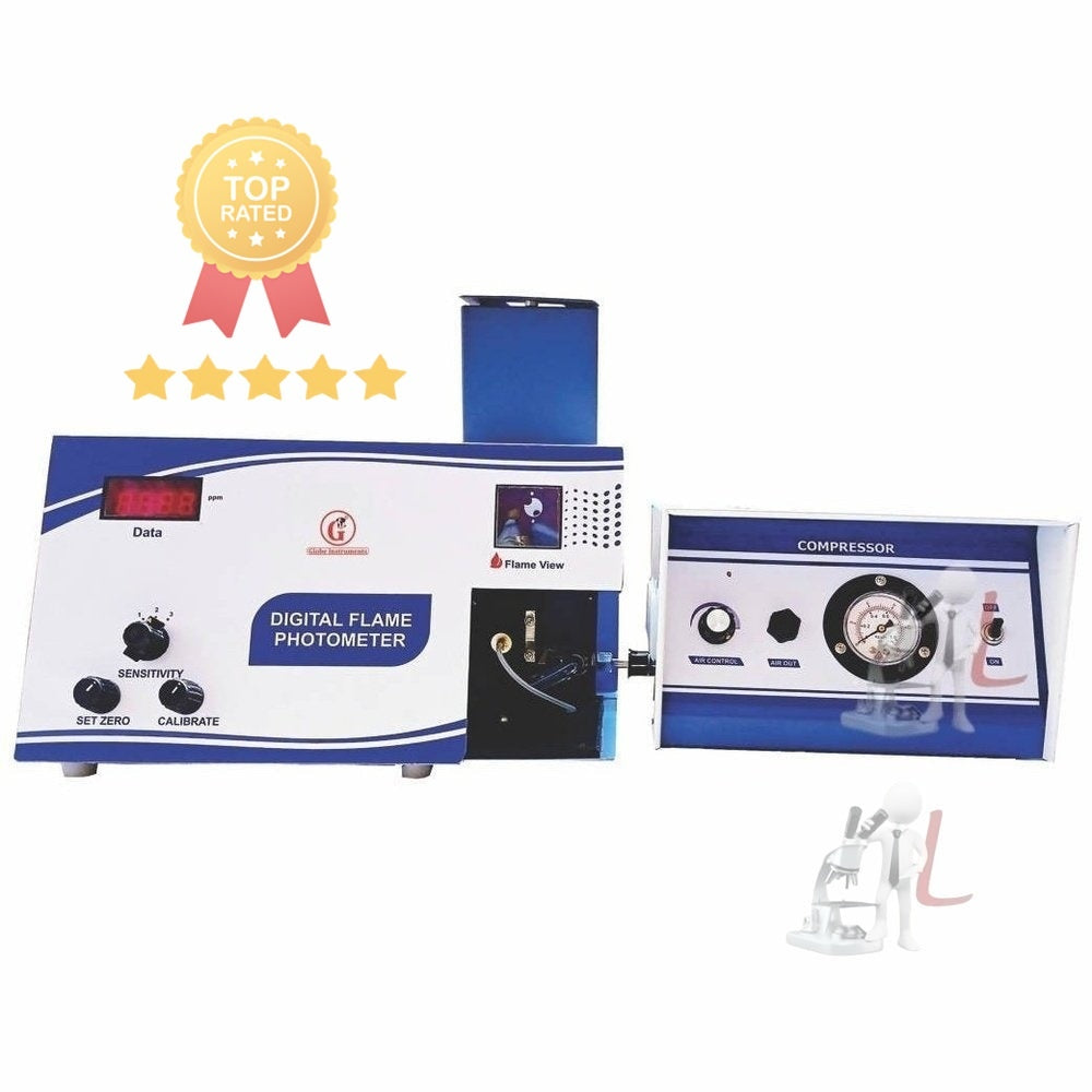 Digital Flame Photometer (Na, K) - Laboratorydeal