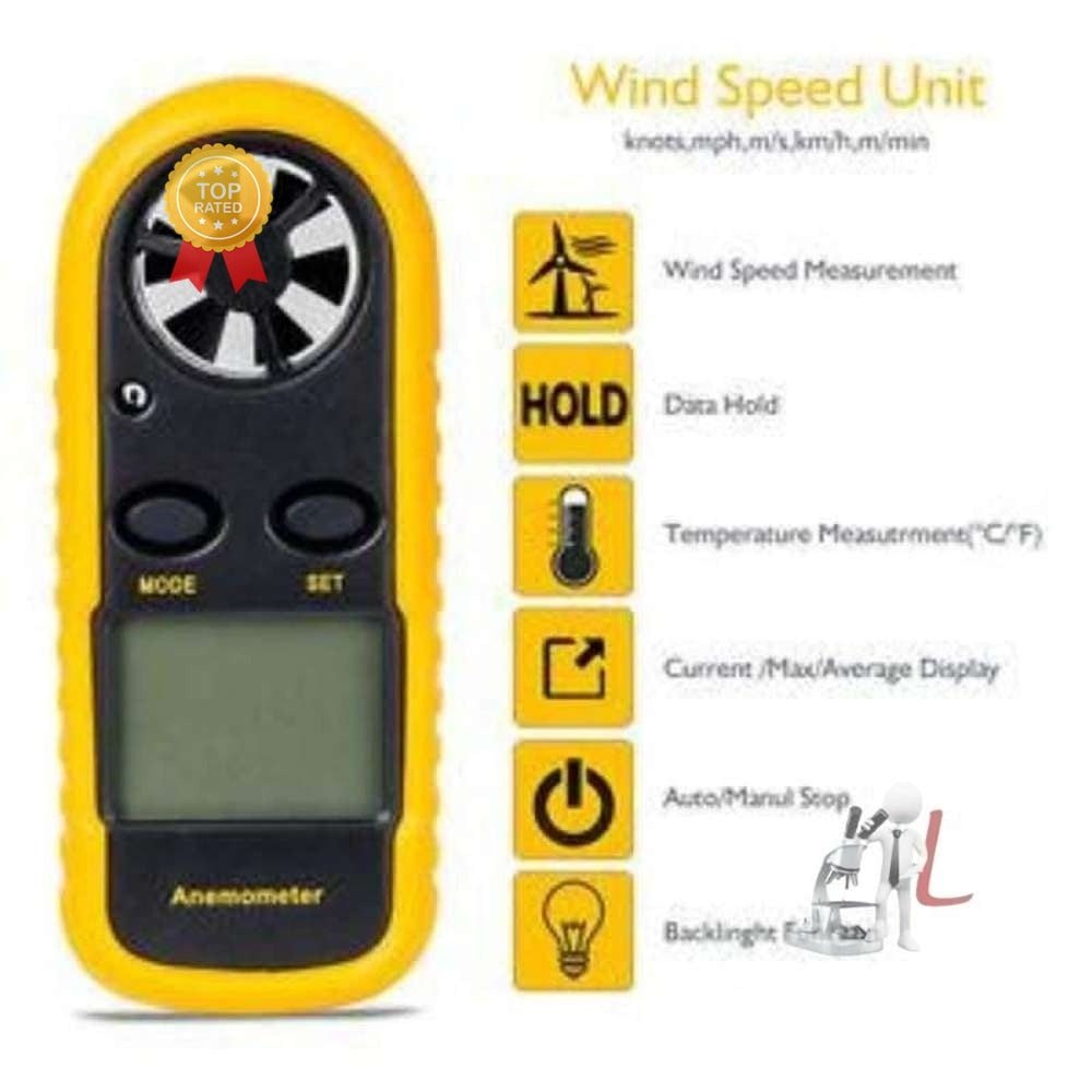 Digital anemometer uses - Laboratorydeal