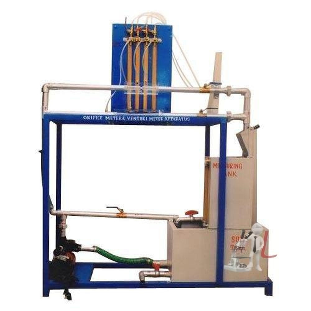 Discharge through venturi-meter & orifice meter apparatus - Laboratorydeal