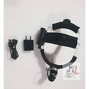 Ent surgical led headlight including chScifaer and batteries Healthcare, Lab-